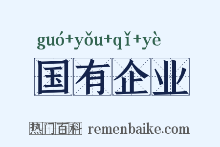 国有企业是什么意思的图片
